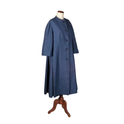 Vintage manteau bleu italien