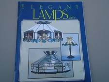  Lampes en vitrail Style Tiffany  -Patrons