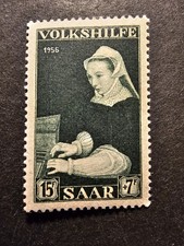 TIMBRE FRANCE COLONIE SARRE