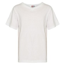 T-Shirt Design Blanc En Coton