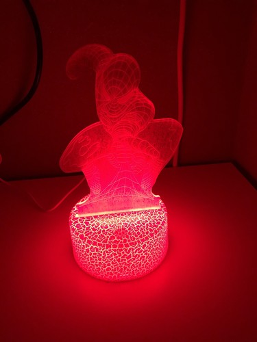 Lampe chevet led spider - 3d,
