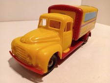 France Jouet Citroen U23 fourgon tole plastique mecanique tole 1/24 TBE rare