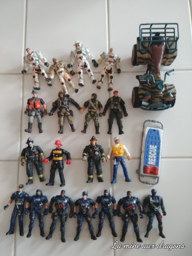 Gros lot chap - police, 4x4
