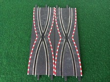 Lot de 2 rails croisements pour circuit voitures électrique SCX Compact au 1/43