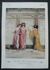 CURIOSA.. Dessin 1911 de