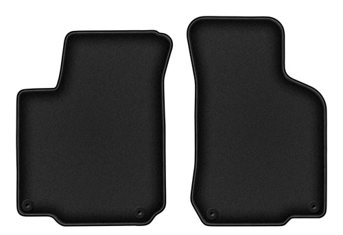 Tapis avant velours noirs
