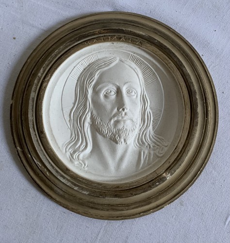 Médaillon ancien platre - ancien, en