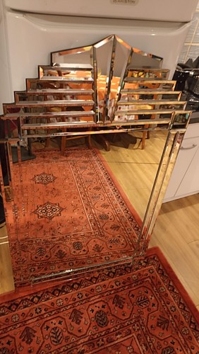Miroir art déco - -, grand