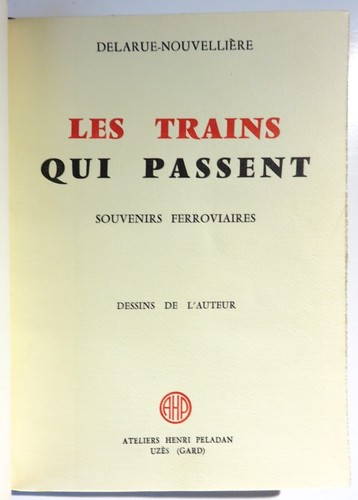Les trains qui - , passent