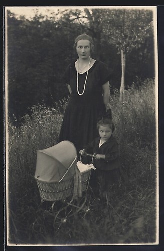 Carte postale mère avec