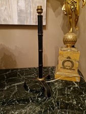 Ancienne Lampe De Salon Ou Bureau En Cuir De Jacques ADNET