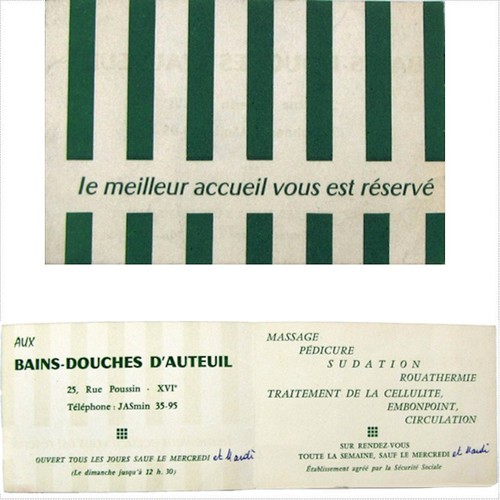 Carte publicitaire ancienne - publicitaire,