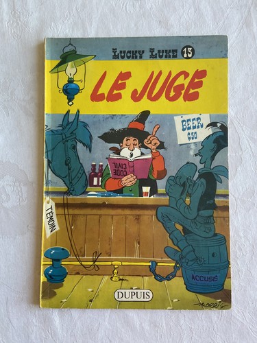 Lucky luke juge 1964 - le,