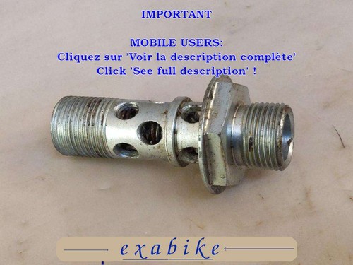 Vis clapet filtre - clapet, huile