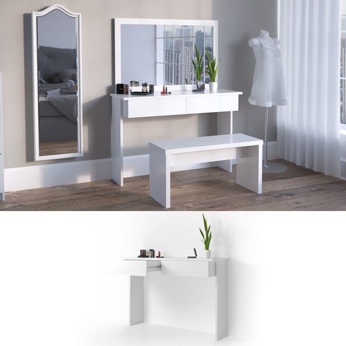 Meuble maquillage coiffeuse - maquillage,