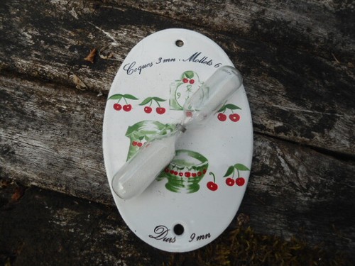 Sablier emaille email - emaille,