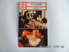 CARTE FICHE CINEMA 1985 SOLEIL