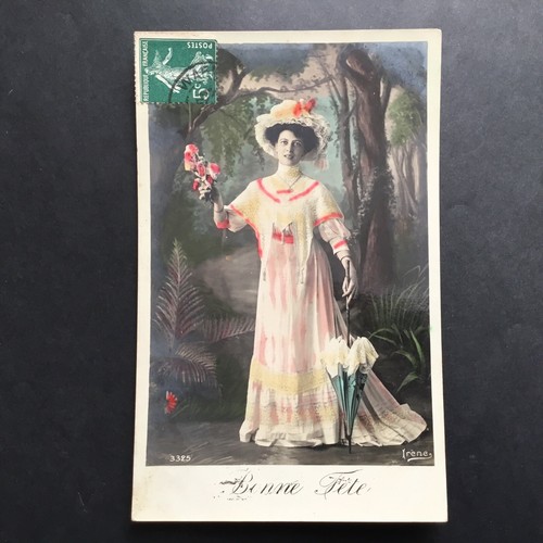 Cpa 1910 mode femme coiffure - cpa,