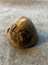 PROTÈGE TÊTE OBUS N 80 18 POUNDER ANGLAIS GB BRITANNIQUE TRANCHÉE WWI WW1 14 18