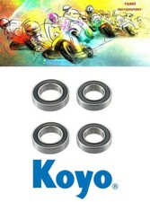 Jeu de 4 roulements de roue