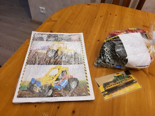 Lego technic 8849 tracteur - lego,