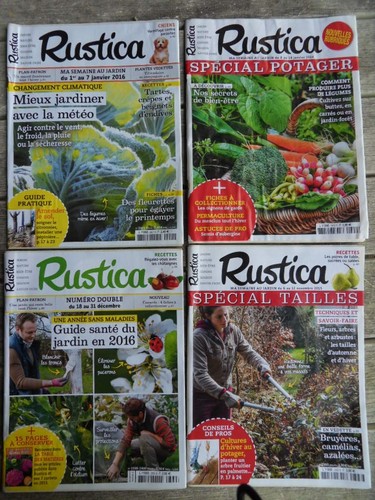 610 rustica lot - 20, revues