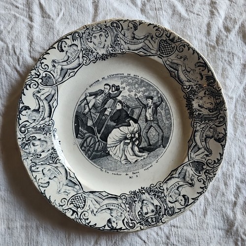 Assiette parlante souvenir - parlante,