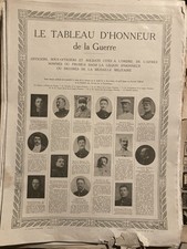 Tableau d’honneur de la