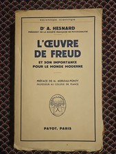 L'oeuvre de Freud et son