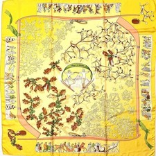 Écharpe HERMES Carre 90 soie