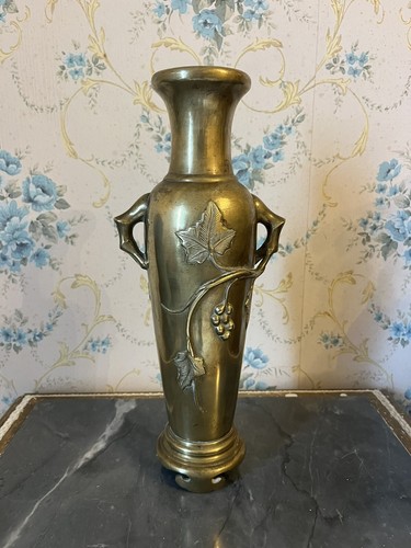 Vase bronze indochine vietnam - vase,
