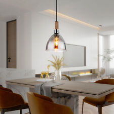 Suspensions Suspension Table En Noir Mat Verre Fumé Couloir D 20cm