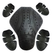 Veste Moto Pantalon Armure Embouts PU Coussinets Arrière, Épaule, Coude Ce