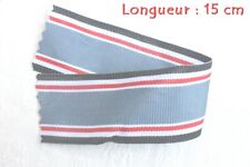 Ruban pour médaille Luftschutz WW2 (reproduction)(Longueur:15 cm)📌5a.