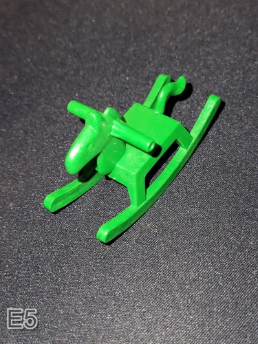 Playmobil cheval à bascule - cheval,