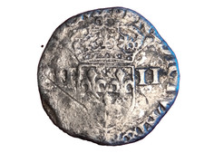 Quart D'écu Argent  Monnaie