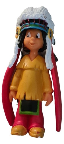 Yakari figurine indien - yakari,