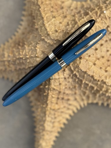 Black blue vintage sheaffer - vintage,