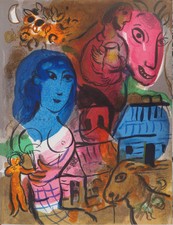 Marc CHAGALL : Intimité -