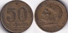 50 Centavos 1950 Brésil