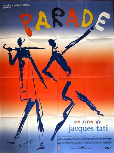 Affiche cinéma parade - affiche,