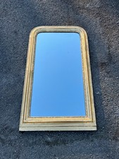 Miroir ancien Louis-Philippe doré 118 cm