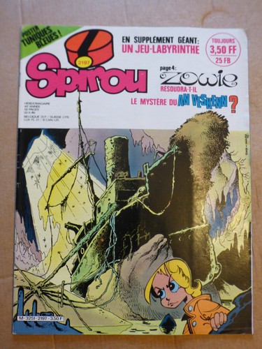 Spirou 2197 poster - 2197,