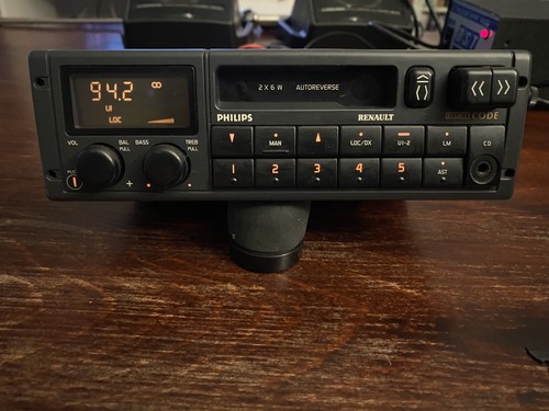 Autoradio poste 2x6w renault - poste,