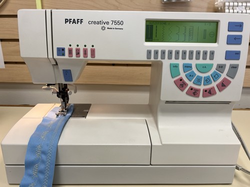 Pfaff creative 7550 german - pfaff,