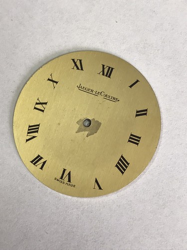 Cadran doré montre - de,