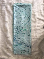 Hand dyed mint watercolor
