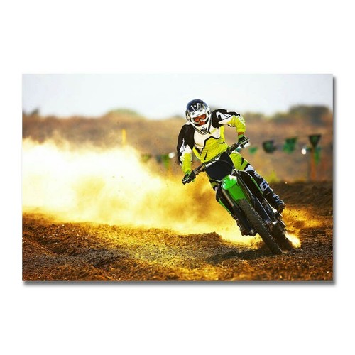 Toile tableaux moto - moto, cross