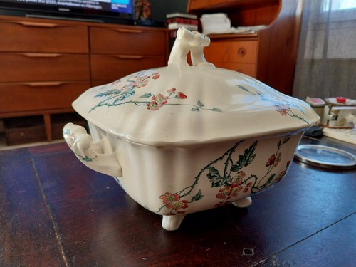 Soupiere faience longchamp - soupiere,