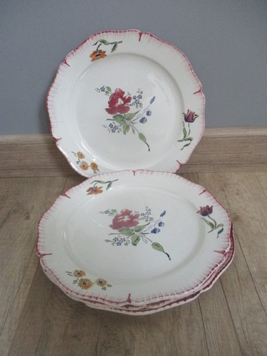 Assiettes plates anciennes - 4,